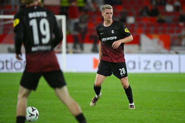 FOOTBALL : AS Monaco VS SC Freiburg - UEFA Conference League - 22 10 2026 Matthias Ginter (SC Freiburg) - UEFA Conference League match between AS Monaco and SC Freiburg on October 22, 2026 at the Louis II Stadium in Monaco. MonacoMonaco  Copyright: xWilliamxCannarellax