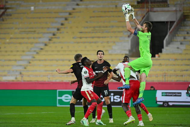FOOTBALL : AS Monaco VS SC Freiburg - UEFA Conference League - 22 10 2026 UEFA Conference League match between AS Monaco and SC Freiburg on October 22, 2026 at the Louis II Stadium in Monaco. MonacoMonaco  Copyright: xWilliamxCannarellax