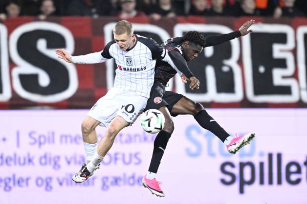 FC Midtjylland v Sint-Truidense VV - UEFA Conference League HERNING, DENMARK - OCTOBER 22 : Vanwesemael Robert-Jan defender of Sint-Truidense VV during the UEFA Conference League 2026 27 League Phase matchday 2 match between FC Midtjylland and Sint-Truidense VV on October 22, 2026 in Herning, Denmark, 22 10 2026 Herning Denmark  Copyright: xTomasxSiskx