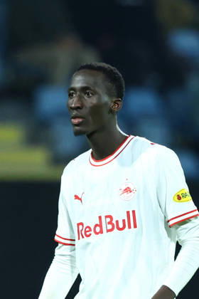 SOCCER - UEFA EL, Celje vs RBS CELJE,SLOVENIA,22.OCT.26 - SOCCER - UEFA Europa League, NK Celje vs Red Bull Salzburg. Image shows Abubakr Barry (RBS). GEPAxpictures xJamesxDoak