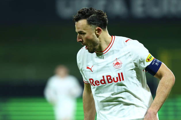 SOCCER - UEFA EL, Celje vs RBS CELJE,SLOVENIA,22.OCT.26 - SOCCER - UEFA Europa League, NK Celje vs Red Bull Salzburg. Image shows Haris Tabakovic (RBS). GEPAxpictures xJamesxDoak