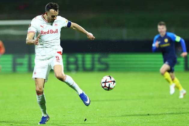 SOCCER - UEFA EL, Celje vs RBS CELJE,SLOVENIA,22.OCT.26 - SOCCER - UEFA Europa League, NK Celje vs Red Bull Salzburg. Image shows Haris Tabakovic (RBS). GEPAxpictures xJamesxDoak