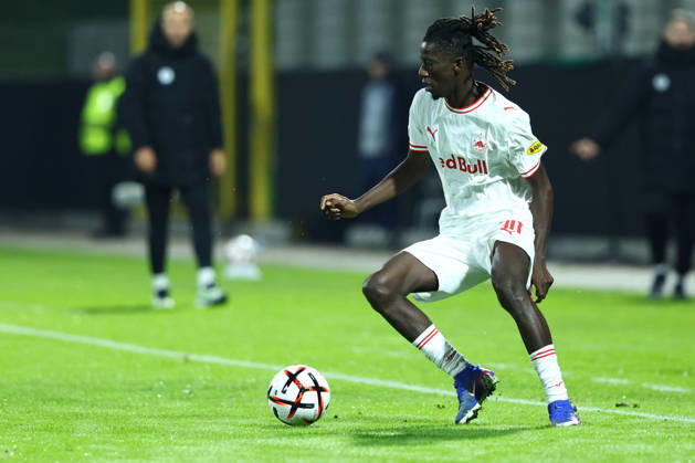 SOCCER - UEFA EL, Celje vs RBS CELJE,SLOVENIA,22.OCT.26 - SOCCER - UEFA Europa League, NK Celje vs Red Bull Salzburg. Image shows Gaoussou Diakite (RBS). GEPAxpictures xJamesxDoak