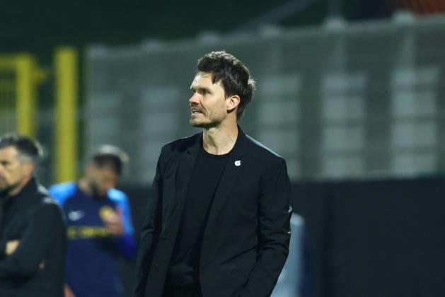 SOCCER - UEFA EL, Celje vs RBS CELJE,SLOVENIA,22.OCT.26 - SOCCER - UEFA Europa League, NK Celje vs Red Bull Salzburg. Image shows head coach Danny Rohl (RBS). GEPAxpictures xJamesxDoak