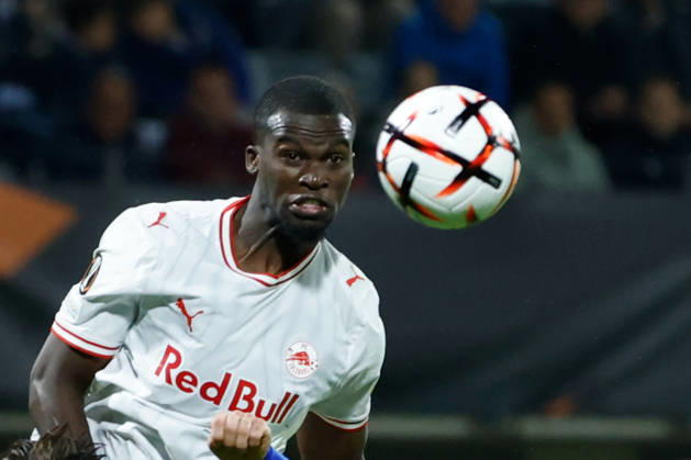 SOCCER - UEFA EL, Celje vs RBS CELJE,SLOVENIA,22.OCT.26 - SOCCER - UEFA Europa League, NK Celje vs Red Bull Salzburg. Image shows Kevin Boma (RBS). GEPAxpictures xJamesxDoak