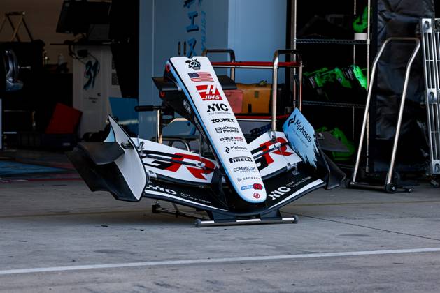 October 22, 2026, Italy: Front wing the (41) Visa Cash App RB F1 Team VCARB 02 Red Bull Ford during United States Grand Prix - Austin - Thursday - Media Day at Circuit of the Americas (COTA) in Austin. Italy Sports - October 22, 2026  - ZUMAm313 20261022_zsp_m313_010 Copyright: xAlessioxMorgesex