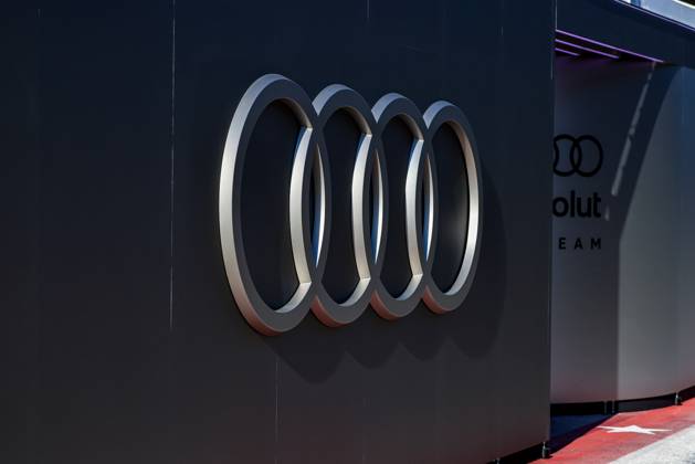 October 22, 2026, Italy: Audi Logo during United States Grand Prix - Austin - Thursday - Media Day at Circuit of the Americas (COTA) in Austin. Italy - ZUMAm313 20261022_zsp_m313_020 Copyright: xAlessioxMorgesex