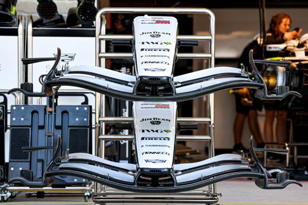October 22, 2026, Italy: Front Wing of the (11) Cadillac F1 Team CT6-V Cadillac during United States Grand Prix - Austin - Thursday - Media Day at Circuit of the Americas (COTA) in Austin. Italy Sports - October 22, 2026  - ZUMAm313 20261022_zsp_m313_019 Copyright: xAlessioxMorgesex