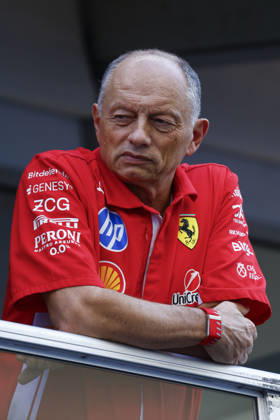 Austin, USA: F1 GP United States VASSEUR FrÃ dÃ ric (fra), Team Principal & General Manager of the Scuderia Ferrari, portrait Austin USA