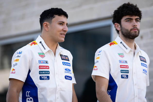 F1 - UNITED STATES GRAND PRIX 2026 HADJAR Isack (fra), Red Bull Racing RB22, portrait during the 2026 Formula 1 United States Grand Prix, 18th round of the 2026 Formula One World Championship, WM, Weltmeisterschaft from October 23 to 25, 2026 on the Circuit of the America, in Austin, Texas, United States of America - AustinUnited States  Copyright: xAndrÃ xFerreirax