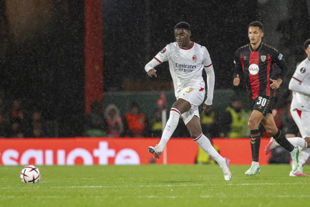 AFC Bournemouth v AC Milan, UEFA Europa League Sankhoun Diawara of Milan during AFC Bournemouth v AC Milan UEFA Europa League Matchday 3 at the Vitality Stadium, Bournemouth, England on 22 October 2026 Credit: Andy Thomas Every Second Media Editorial use only. All images are copyright Every Second Media Limited. No images may be reproduced without prior permission. Copyright: xIMAGO EveryxSecondxMediax ESM-2245-0058 AndyxThomasx xEveryxSecondxMediax