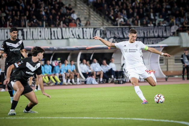 UEFA Europa League - OFI Crete vs Leverkusen - Patrik Schick of Leverkusen in action during the UEFA Europa League phase Matchday 3 soccer match between OFI Crete vs Leverkusen in Pankritio, Heraklion, Greece, on 22 October 2026. IMAGO ONE INCH PRODUCTIONS Heraklion Greece Copyright: xONExINCHxPRODUCTIONSx 7133194