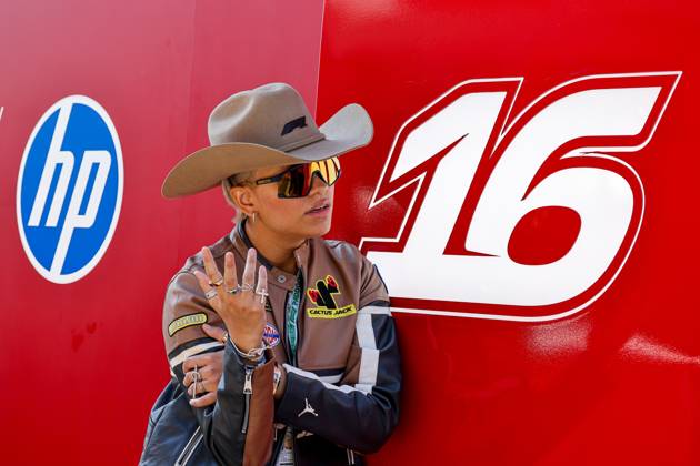 Circuit of the Americas (COTA) Austin - 22 10 2026: Victoria Brito, model during the Formula 1 United States Grand Prix - Austin - Thursday - Media Day at Circuit of the Americas (COTA) on 22 10 2026 in Austin. (Stefano Facchin Photography Alessio Morgese SPP) Copyright: xStefanoxFacchinxPhotographyx xAlessioxMorgesex xSPPx spp-en-StFaPhAlMo-20261022_SPP_AlessioMorgese_0429