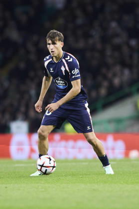 Celtic FC v Real Club Celta - UEFA Europa League 2026 27 League Phase MD3 GLASGOW, SCOTLAND - OCTOBER 22: Javi Rodriguez of RC Celta de Vigo in action during the UEFA Europa League 2026 27 League Phase MD3 match between Celtic FC and Real Club Celta de Vigo at Celtic Park on October 22, 2026 in Glasgow, Scotland. (Photo by Diego Simon Photo Players Images Magara Press) Glasgow Celtic Park Stadium Scotland Copyright: xDiegoxSimonx
