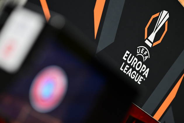 UEFA Europa League - Olympiacos FC vs AC Sparta Praha - The official logo of Europa Legue during the UEFA Europa League Phase matchday 3 soccer match between Olympiacos FC and AC Sparta Praha at the Georgios Karaiskakis Stadium in Piraeus, Greece, 22 October 2026. IMAGO ONE INCH PRODUCTIONS PIRAEUS GREECE Copyright: xONExINCHxPRODUCTIONSx 7133191