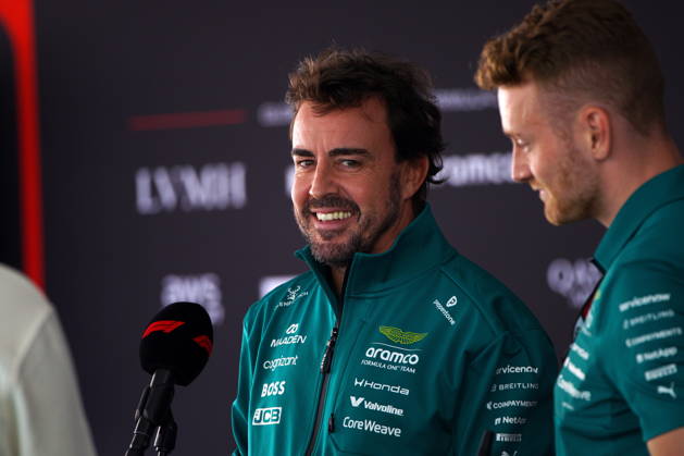 Formula One United States Grand Prix - Arrivals and press conference, PK, Pressekonferenz Aston Martin driver Fernando Alonso of Spain speaks to the press during media day for the Formula One United States Grand Prix in Austin, Texas, USA, 22 October 2026 (issued 23 October 2023). The 2026 Formula 1 United States Grand Prix is held at the Circuit of the Americas on 25 October. AUSTIN United States  Copyright: xDUSTINxSAFRANEKx