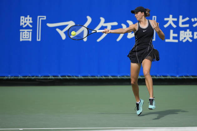WTA, Tennis Damen Kinoshita Group Japan Open - Day 5 Lilli Tagger of Austria competes in her quarterfinal match against Ann Li of the United States at the 2026 Kinoshita Group Japan Open Women s tennis tournament at Utsubo Tennis Center in Osaka, Japan, on October 23, 2026. Osaka Japan  Copyright: xOwenxHammondx originalFilename:hammond-2026kino261023_npemE.jpg