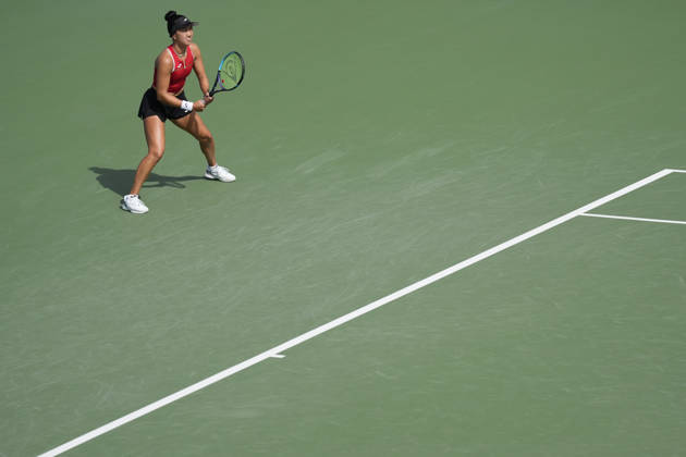 WTA, Tennis Damen Kinoshita Group Japan Open - Day 5 Ann Li of the United States plays during her quarterfinal match against Lilli Tagger of Austria at the 2026 Kinoshita Group Japan Open Women s tennis tournament at Utsubo Tennis Center in Osaka, Japan, on October 23, 2026. Osaka Japan  Copyright: xOwenxHammondx originalFilename:hammond-2026kino261023_npMe1.jpg