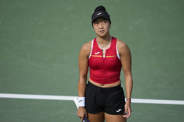 WTA, Tennis Damen Kinoshita Group Japan Open - Day 5 Ann Li of the United States plays during her quarterfinal match against Lilli Tagger of Austria at the 2026 Kinoshita Group Japan Open Women s tennis tournament at Utsubo Tennis Center in Osaka, Japan, on October 23, 2026. Osaka Japan  Copyright: xOwenxHammondx originalFilename:hammond-2026kino261023_npqmX.jpg