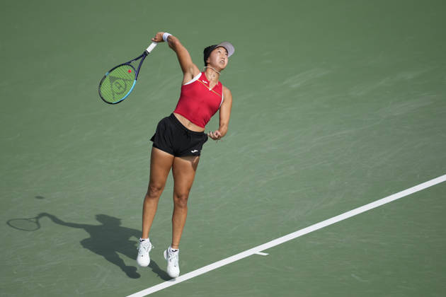 WTA, Tennis Damen Kinoshita Group Japan Open - Day 5 Ann Li of the United States plays during her quarterfinal match against Lilli Tagger of Austria at the 2026 Kinoshita Group Japan Open Women s tennis tournament at Utsubo Tennis Center in Osaka, Japan, on October 23, 2026. Osaka Japan  Copyright: xOwenxHammondx originalFilename:hammond-2026kino261023_npQzw.jpg