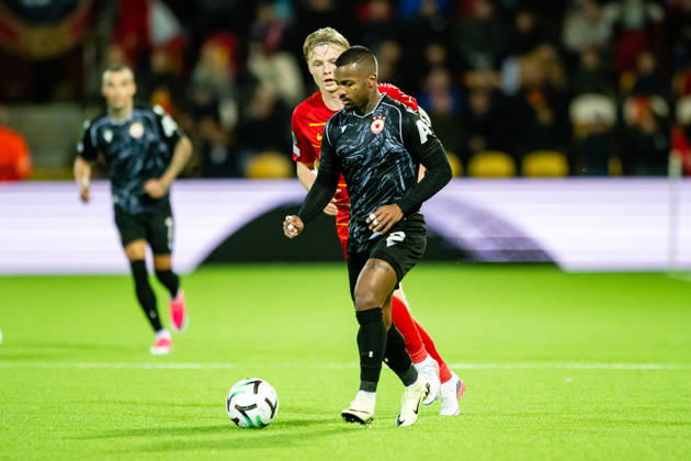 FC Nordsjaelland v CSKA Sofia, UEFA Conference League, Farum, Denmark Farum, Denmark. 22nd, October 2026. Pastor (2) of CSKA Sofia seen during the UEFA Conference League match between FC Nordsjaelland and CSKA Sofia at Right to Dream Park in Farum. Danmark, Farum, Right to Dream Park  Copyright: xGonzalesxPhoto TobiasxJorgensenx