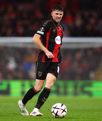 Ryan Christie of AFC Bournemouth. AFC Bournemouth v AC Milan, UEFA Europa League, Football, Vitality Stadium, Bournemouth, UK - 22 Oct 2026Bournemouth Vitality Stadium United Kingdom  Copyright: xJamesxMarsh Shutterstockx 17230046cp