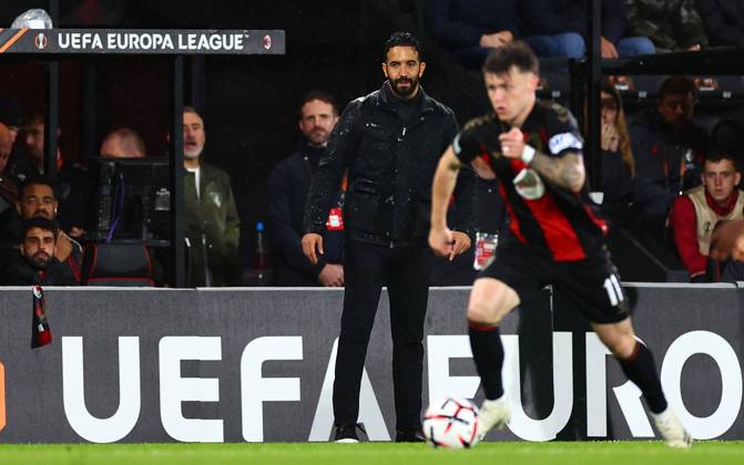 AC Milan Manager Ruben Amorim. AFC Bournemouth v AC Milan, UEFA Europa League, Football, Vitality Stadium, Bournemouth, UK - 22 Oct 2026Bournemouth Vitality Stadium United Kingdom  Copyright: xJamesxMarsh Shutterstockx 17230046cr