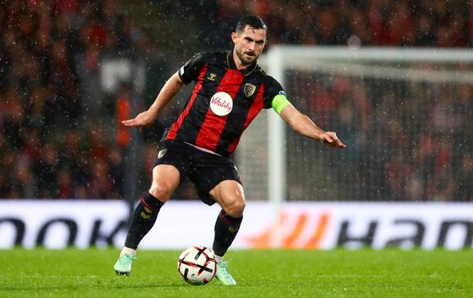 Lewis Cook of AFC Bournemouth. AFC Bournemouth v AC Milan, UEFA Europa League, Football, Vitality Stadium, Bournemouth, UK - 22 Oct 2026Bournemouth Vitality Stadium United Kingdom  Copyright: xJamesxMarsh Shutterstockx 17230046dc