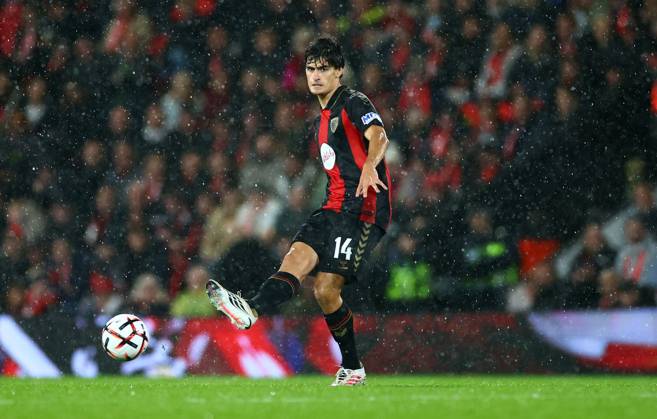 Antonio Silva of AFC Bournemouth. AFC Bournemouth v AC Milan, UEFA Europa League, Football, Vitality Stadium, Bournemouth, UK - 22 Oct 2026Bournemouth Vitality Stadium United Kingdom  Copyright: xJamesxMarsh Shutterstockx 17230046dd