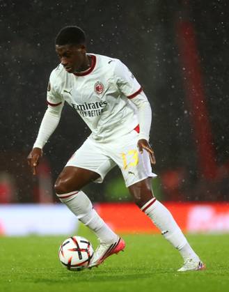 Sankhoun Diawara of AC Milan. AFC Bournemouth v AC Milan, UEFA Europa League, Football, Vitality Stadium, Bournemouth, UK - 22 Oct 2026Bournemouth Vitality Stadium United Kingdom  Copyright: xJamesxMarsh Shutterstockx 17230046ct