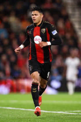Bournemouth v AC Milan 22 October 2026, Bournemouth - UEFA Europa League - Bournemouth v AC Milan - Evanilson of Bournemouth - Photo: Jacques Feeney Offside. Bournemouth UK Copyright: xJacquesxFeeneyx xOffsidexOffside
