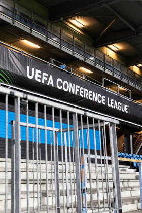 Aarhus GF v Egnatia, UEFA Conference League, Randers, Denmark Randers, Denmark. 22nd, October 2026. Randers Stadion, also known as Cepheus Park Randers, is ready for the UEFA Conference League match between Aarhus GF and Egnatia in Randers. Denmark, Randers, Cepheus Park Randers Copyright: xGonzalesxPhoto RasmusxJensenx