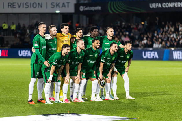 Aarhus GF v Egnatia, UEFA Conference League, Randers, Denmark Randers, Denmark. 22nd, October 2026. The starting-11 of Egnatia seen for the UEFA Conference League match between Aarhus GF and Egnatia at Randers Stadion in Randers. Denmark, Randers, Cepheus Park Randers  Copyright: xGonzalesxPhoto RasmusxJensenx