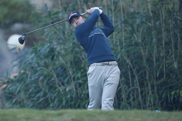October 23, 2026, Cheonan, Chungnam, SOUTH KOREA: Oct 23, 2026-Cheonan, South Korea-Hyungjoon LEE of South Korea Driver shot on 2th Tee during a DP World Tour Genesis Championship at Woo Jeong Hills CC in Cheonan, South Korea. Cheonan SOUTH KOREA - ZUMAr168 20261023_aap_r168_008 Copyright: xRyuxSeung-Ilx