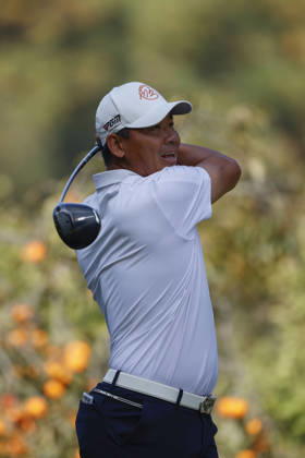 October 23, 2026, Cheonan, Chungnam, SOUTH KOREA: Oct 23, 2026-Cheonan, South Korea-Ashun WU of China Driver Shot on 8th Tee during a DP World Tour Genesis Championship at Woo Jeong Hills CC in Cheonan, South Korea. Cheonan SOUTH KOREA - ZUMAr168 20261023_aap_r168_011 Copyright: xRyuxSeung-Ilx