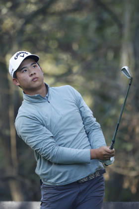 October 23, 2026, Cheonan, Chungnam, SOUTH KOREA: Oct 23, 2026-Cheonan, South Korea-Yanhan ZHOU of China Driver Shot on 4th Tee during a DP World Tour Genesis Championship at Woo Jeong Hills CC in Cheonan, South Korea. Cheonan SOUTH KOREA - ZUMAr168 20261023_aap_r168_021 Copyright: xRyuxSeung-Ilx