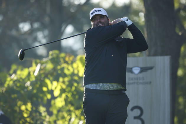 October 23, 2026, Cheonan, Chungnam, SOUTH KOREA: Oct 23, 2026-Cheonan, South Korea-Jack SENIOR of England Driver Shot on 3th Tee during a DP World Tour Genesis Championship at Woo Jeong Hills CC in Cheonan, South Korea. DP World Tour Genesis Championship Round2  - ZUMAr168 20261023_aap_r168_045 Copyright: xRyuxSeung-Ilx