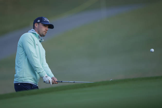 October 23, 2026, Cheonan, Chungnam, SOUTH KOREA: Oct 23, 2026-Cheonan, South Korea-Cameron ADAM of Scotland putt a ball on 1th green during a DP World Tour Genesis Championship at Woo Jeong Hills CC in Cheonan, South Korea. DP World Tour Genesis Championship Round2  - ZUMAr168 20261023_aap_r168_049 Copyright: xRyuxSeung-Ilx