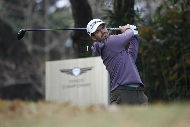 October 23, 2026, Cheonan, Chungnam, SOUTH KOREA: Oct 23, 2026-Cheonan, South Korea-Brandon KEWALRAMANI of United States Driver Shot on 6th Tee during a DP World Tour Genesis Championship at Woo Jeong Hills CC in Cheonan, South Korea. DP World Tour Genesis Championship Round2  - ZUMAr168 20261023_aap_r168_056 Copyright: xRyuxSeung-Ilx