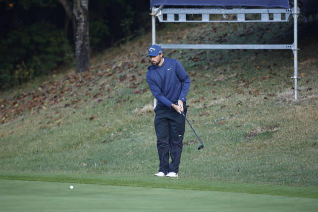 October 23, 2026, Cheonan, Chungnam, SOUTH KOREA: Oct 23, 2026-Cheonan, South Korea-Frederic LACROIX of France Putt a Ball on 4th Green during a DP World Tour Genesis Championship at Woo Jeong Hills CC in Cheonan, South Korea. DP World Tour Genesis Championship Round2  - ZUMAr168 20261023_aap_r168_057 Copyright: xRyuxSeung-Ilx