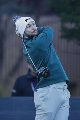 October 23, 2026, Cheonan, Chungnam, SOUTH KOREA: Oct 23, 2026-Cheonan, South Korea-Rocco REPETTO TAYLOR of Spain Driver Shot on 1th Tee during a DP World Tour Genesis Championship at Woo Jeong Hills CC in Cheonan, South Korea. DP World Tour Genesis Championship Round2  - ZUMAr168 20261023_aap_r168_068 Copyright: xRyuxSeung-Ilx
