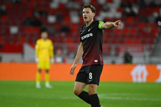 FOOTBALL : AS Monaco VS SC Freiburg - UEFA Conference League - 22 10 2026 Maximilian Eggestein (SC Freiburg) - UEFA Conference League match between AS Monaco and SC Freiburg on October 22, 2026 at the Louis II Stadium in Monaco. MonacoMonaco  Copyright: xWilliamxCannarellax