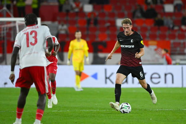 FOOTBALL : AS Monaco VS SC Freiburg - UEFA Conference League - 22 10 2026 Patrick Osterhage (SC Freiburg) - UEFA Conference League match between AS Monaco and SC Freiburg on October 22, 2026 at the Louis II Stadium in Monaco. MonacoMonaco  Copyright: xWilliamxCannarellax