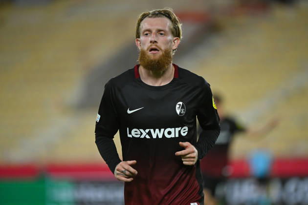 FOOTBALL : AS Monaco VS SC Freiburg - UEFA Conference League - 22 10 2026 Niklas Beste (SC Freiburg) - UEFA Conference League match between AS Monaco and SC Freiburg on October 22, 2026 at the Louis II Stadium in Monaco. MonacoMonaco  Copyright: xWilliamxCannarellax