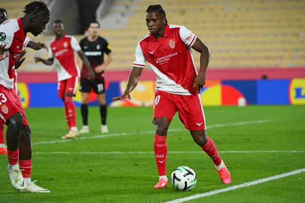 FOOTBALL : AS Monaco VS SC Freiburg - UEFA Conference League - 22 10 2026 Nazinho (ASM) - UEFA Conference League match between AS Monaco and SC Freiburg on October 22, 2026 at the Louis II Stadium in Monaco. MonacoMonaco  Copyright: xWilliamxCannarellax