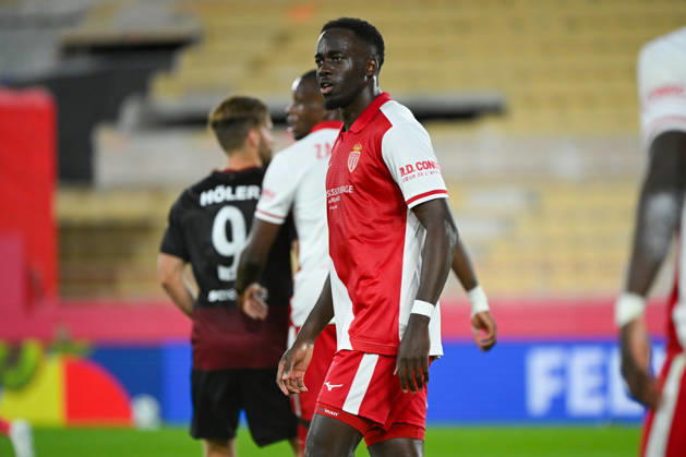 FOOTBALL : AS Monaco VS SC Freiburg - UEFA Conference League - 22 10 2026 Jordan Teze (ASM) - UEFA Conference League match between AS Monaco and SC Freiburg on October 22, 2026 at the Louis II Stadium in Monaco. MonacoMonaco  Copyright: xWilliamxCannarellax