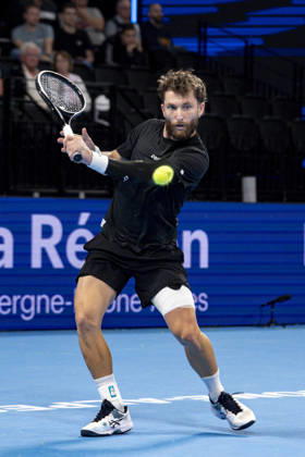 TENNIS : ATP, Tennis Herren 250 - Grand Prix Tennis AURA - Decines (France) 23 10 2026 Corentin MOUTET (FRA) vs Tommy PAUL (USA) during the tournament of the Auvergne Rhône-Alpes Grand Prix at the LDLC Arena in Décines on October 23, 2026. Photo Sandrine Thesillat PsNewZ  Copyright: xSandrinexTHESILLATx