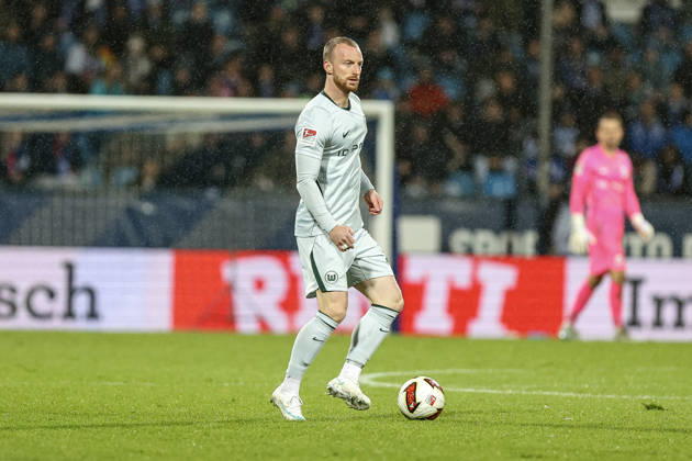 23.10.2026, GER, Fussball, Herren, 2. Bundesliga, Saison 2026 2027,VfL Bochum - VfL Wolfsburg Maximilian Arnold (Wolfsburg 27) in Aktion am Ball, Einzelaktion Bochum vonovia-Ruhrstadion Nordrhein-Westfalen Deutschland Copyright: xAdrianxSchlüterx