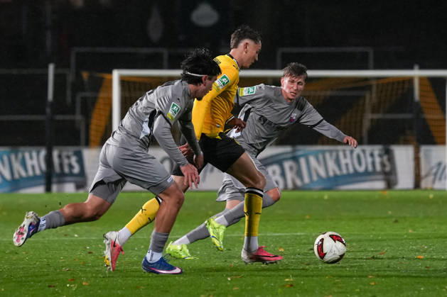 Freitag, 23.10.2026 Saison 2026 2027 14. Spieltag Regionalliga West im Stadion Rote Erde, Dortmund, Germany. BV Borussia Dortmund U23 - Bonner SC. Arne Wessels (BVB)