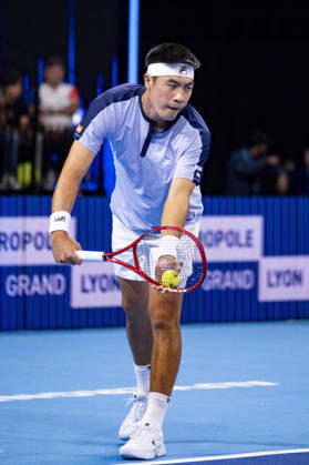 TENNIS : ATP, Tennis Herren 250 - Grand Prix Tennis AURA - Decines (France) 23 10 2026 Flavio COBOLLI (ITA)vs Brandon NAKASHIMA (USA) during the tournament of the Auvergne Rhône-Alpes Grand Prix at the LDLC Arena in Décines on October 23, 2026. Photo Sandrine Thesillat PsNewZ  Copyright: xSandrinexTHESILLATx